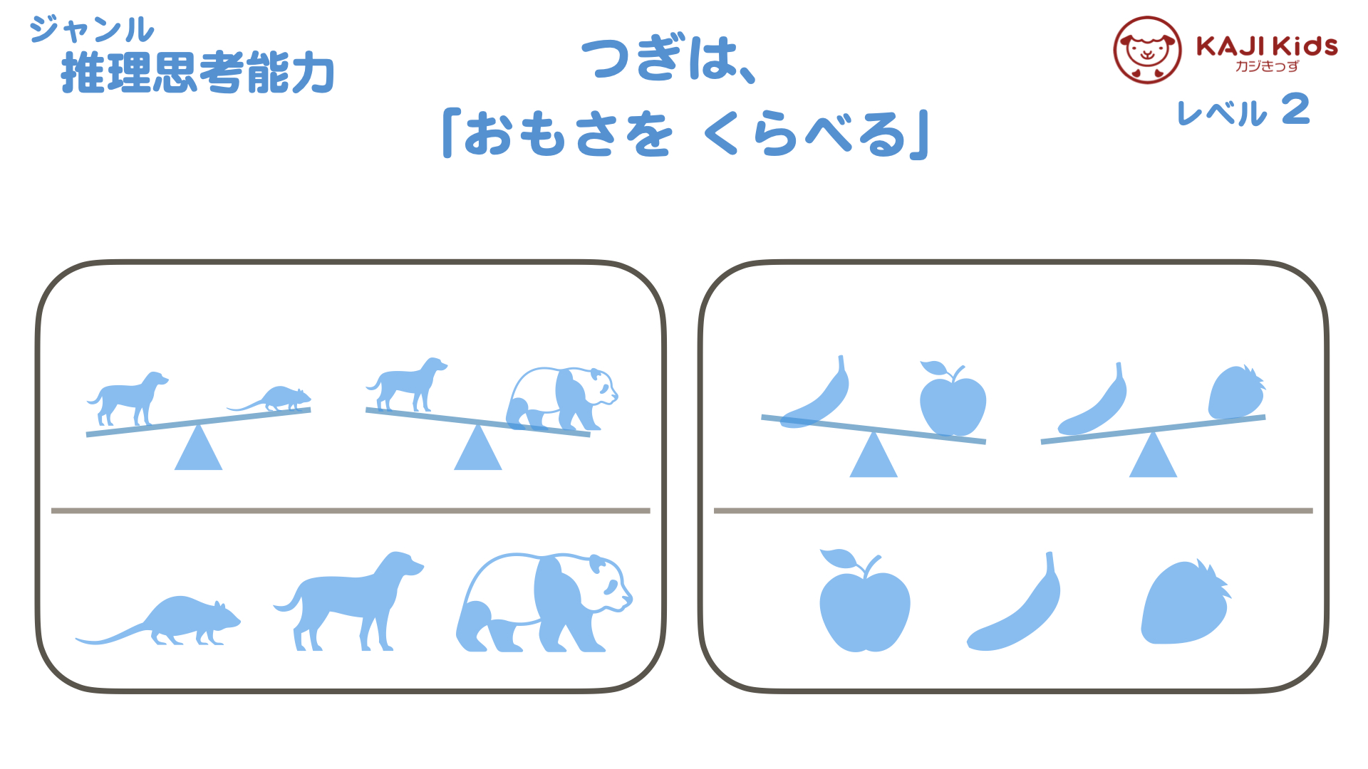 【小学校受験2-23】広さを比べる 推理思考能力 レベル2【幼児教育演習問題】 .004